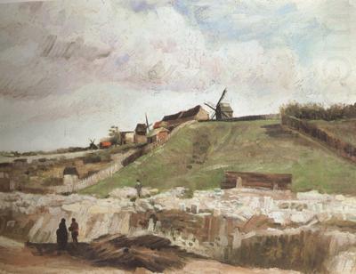 Vincent Van Gogh Montmartre:Quarry,the Mills (nn04)
